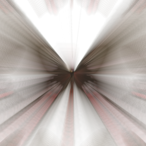 Zoom blur result on butterfly image